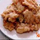 青豆肉茸炒嫩蛋