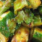 甜面酱拌黄瓜丁